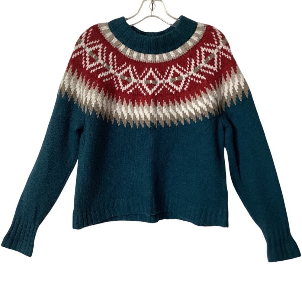 American Eagle Outfitters Fair Isle Sweater - Women's‎ Size Medium